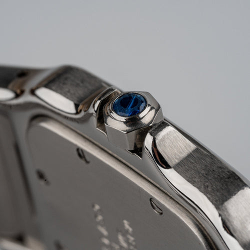 Cartier Santos Galbée - Montre 1564 en acier 58 Facettes TOT-01545