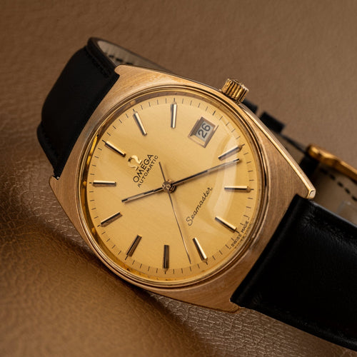Omega Seamaster Automatic - Montre plaqué or 58 Facettes TOT-01339