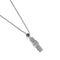 Collier Salvini I SEGNI - Collier croix en or blanc et diamants 58 Facettes 32812