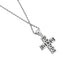 Collier Salvini I SEGNI - Collier croix en or blanc et diamants 58 Facettes 32812