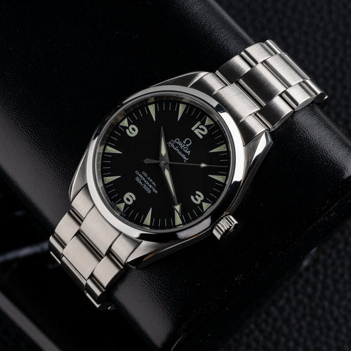 Omega Seamaster Railmaster - Montre automatique en acier 58 Facettes TOT-02072