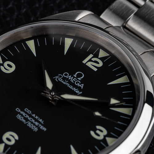 Omega Seamaster Railmaster - Montre automatique en acier 58 Facettes TOT-02072