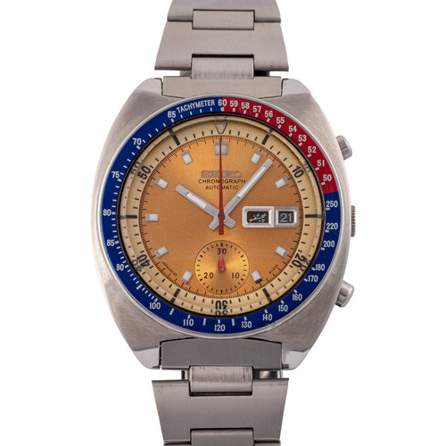 Seiko Pogue - Montre chronographe automatique en acier 58 Facettes TOT-01998