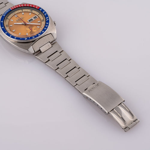Seiko Pogue - Montre chronographe automatique en acier 58 Facettes TOT-01998