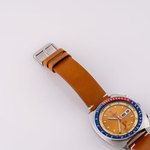 Seiko Pogue - Montre chronographe automatique 6139-6002 en acier 58 Facettes TOT-02005