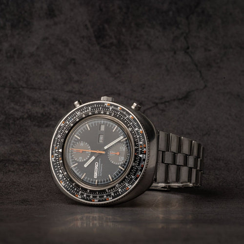 Montre Seiko - Montre Calculator 6138-7000 automatique chronographe 58 Facettes TOT-02000