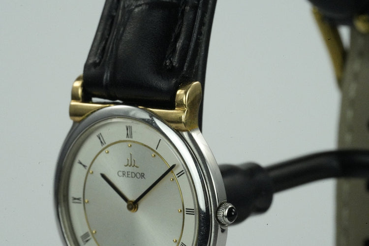 Seiko Credor - Montre femme en or et acier 58 Facettes TOT-01782