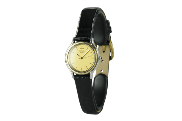 Seiko Credor - Montre femme quartz en or et acier 58 Facettes TOT-01976