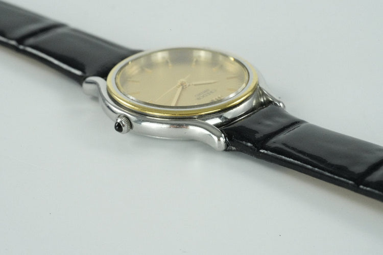 Seiko Credor - Montre femme quartz en or et acier 58 Facettes TOT-01976