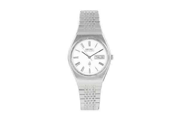 Seiko King Quartz - Montre en acier 58 Facettes TOT-01875