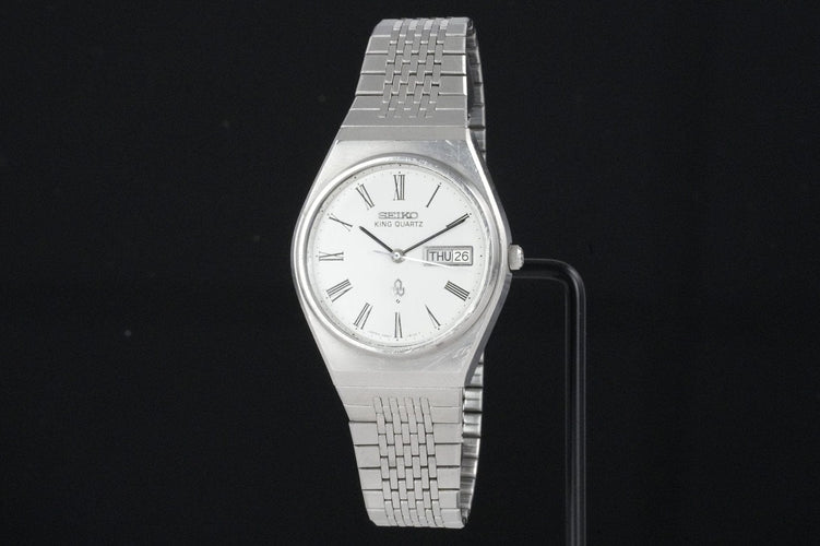 Seiko King Quartz - Montre en acier 58 Facettes TOT-01875