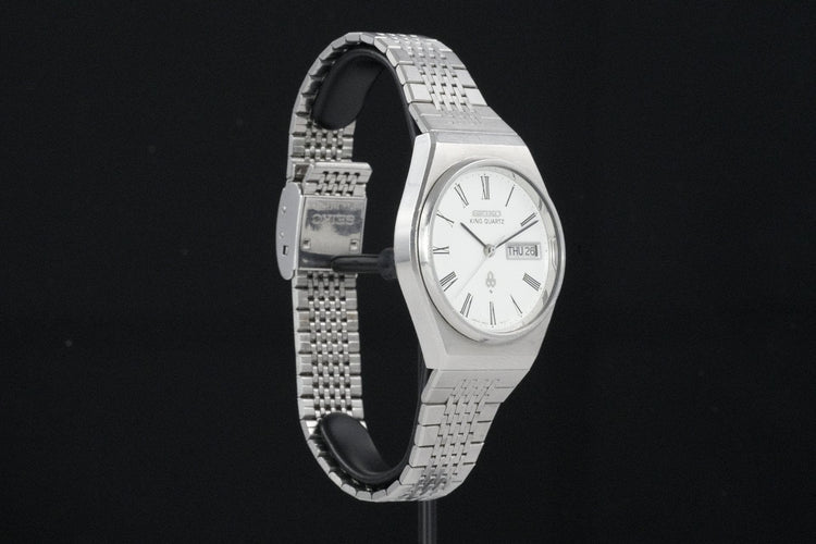 Seiko King Quartz - Montre en acier 58 Facettes TOT-01875