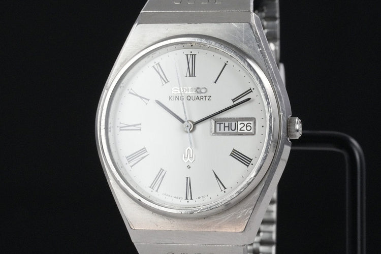 Seiko King Quartz - Montre en acier 58 Facettes TOT-01875