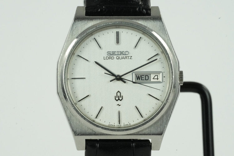 Seiko Lord Quartz - Montre en acier 58 Facettes TOT-01819