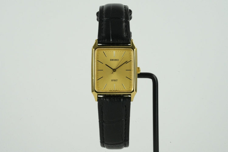 Seiko Spirit Tank - Montre unisexe en acier 58 Facettes TOT-01788