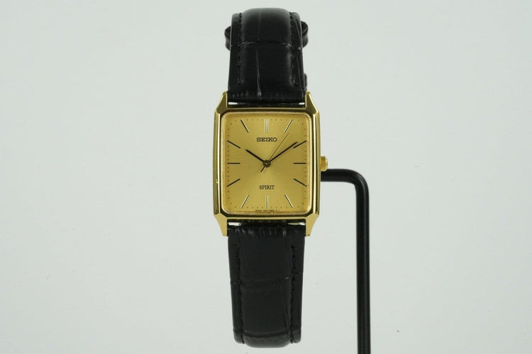 Montre Seiko Spirit Tank - Montre en acier 58 Facettes TOT-01788