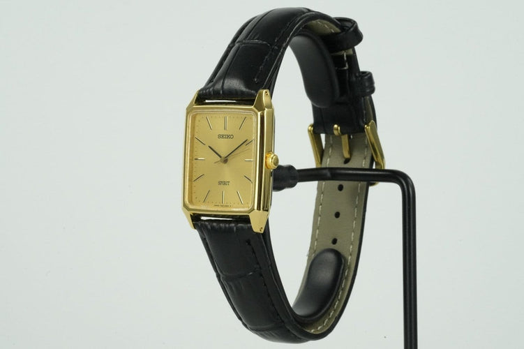 Montre Seiko Spirit Tank - Montre en acier 58 Facettes TOT-01788