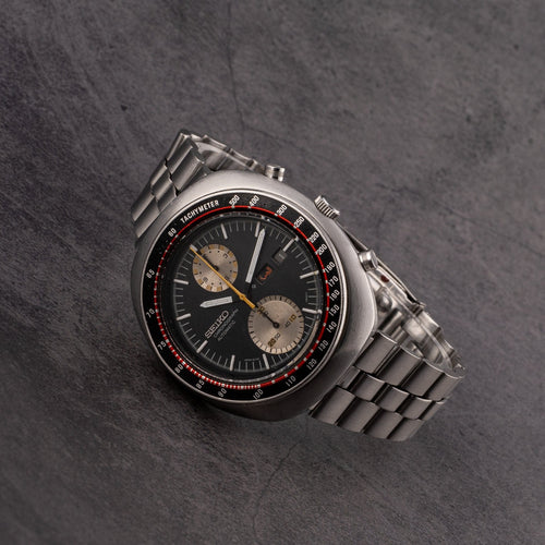 Seiko UFO - Montre chronographe automatique en acier 58 Facettes TOT-02007