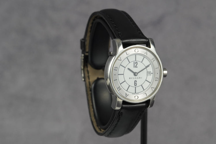 Bulgari Solotempo - Montre ST29S en acier 58 Facettes TOT-11353