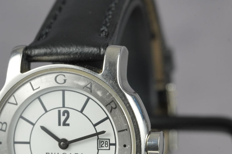 Bulgari Solotempo - Montre ST29S en acier 58 Facettes TOT-11353
