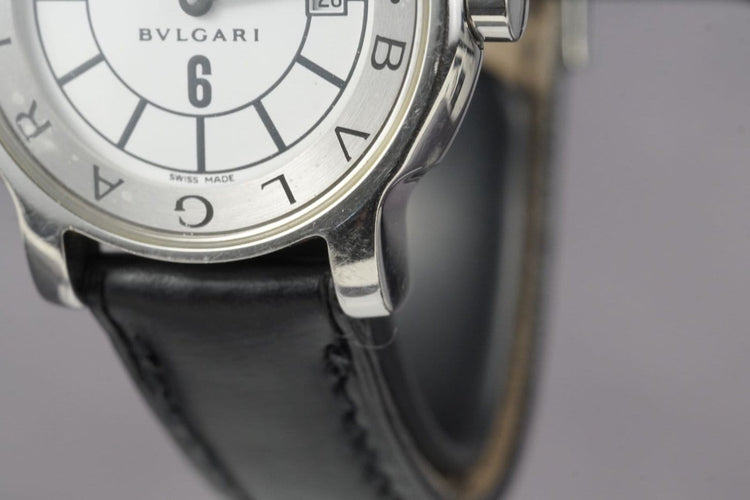 Montre Bulgari Solotempo - Montre femme en acier 58 Facettes TOT-11353
