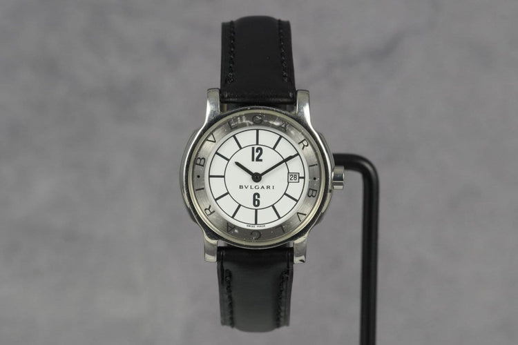 Montre Bulgari Solotempo - Montre femme en acier 58 Facettes TOT-11353