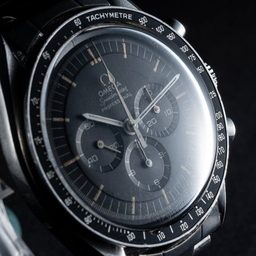 Omega Speedmaster Professional Moonwatch - Montre 145.022-69 ST en acier 58 Facettes TOT-02025