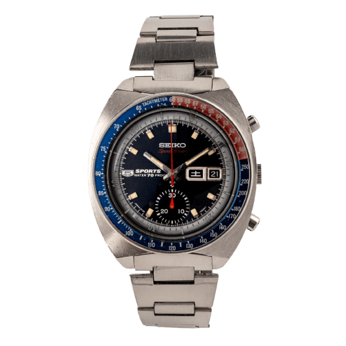 Seiko SpeedTimer - Montre chronographe automatique en acier 58 Facettes TOT-02001