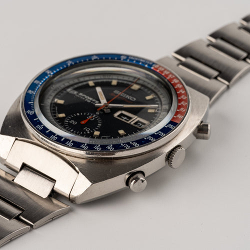 Seiko SpeedTimer - Montre chronographe automatique en acier 58 Facettes TOT-02001