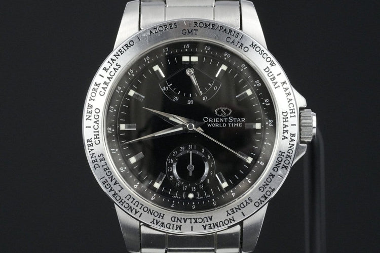Montre Orient Star World Time - Montre automatique FA00-C0 CS 58 Facettes TOT-10342