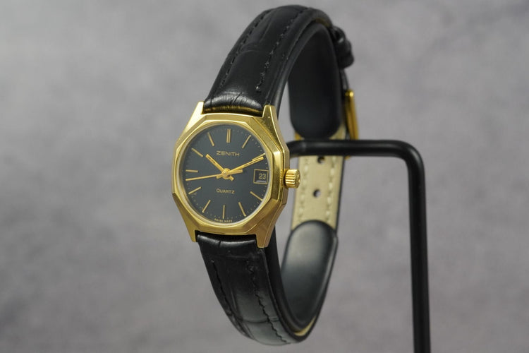 Zenith Surf Quartz - Montre en acier 58 Facettes TOT-11302