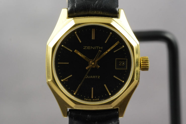 Zenith Surf Quartz - Montre en acier 58 Facettes TOT-11302