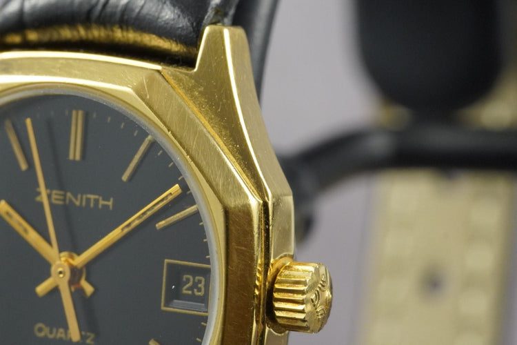 Zenith Surf Quartz - Montre en acier 58 Facettes TOT-11302