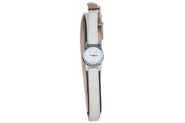 Louis Vuitton Tambour Petal - Montre Q1512 en acier 58 Facettes TOT-10365