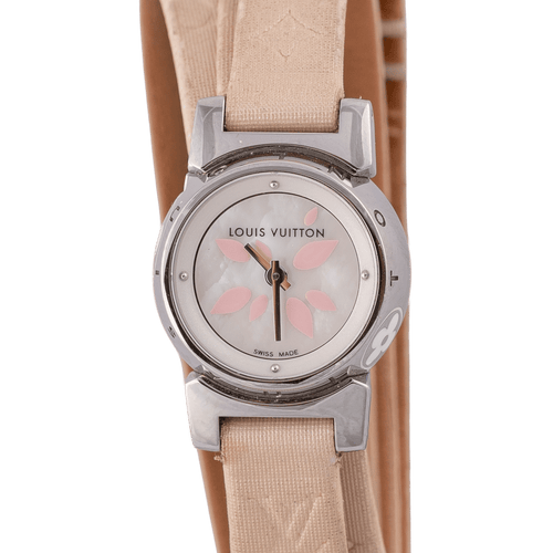 Montre Louis Vuitton Tambour Petal - Montre Q1512 58 Facettes TOT-10365