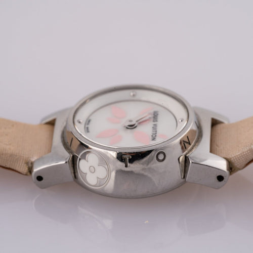 Montre Louis Vuitton Tambour Petal - Montre Q1512 58 Facettes TOT-10365
