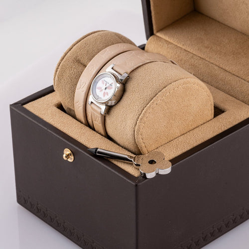 Montre Louis Vuitton Tambour Petal - Montre Q1512 58 Facettes TOT-10365