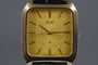 Seiko Tank - Montre homme en acier, quartz 58 Facettes TOT-10743
