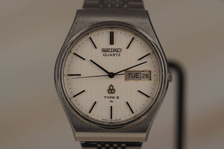 Montre Seiko - Montre Type II Quartz 7123-8090 58 Facettes TOT-11088