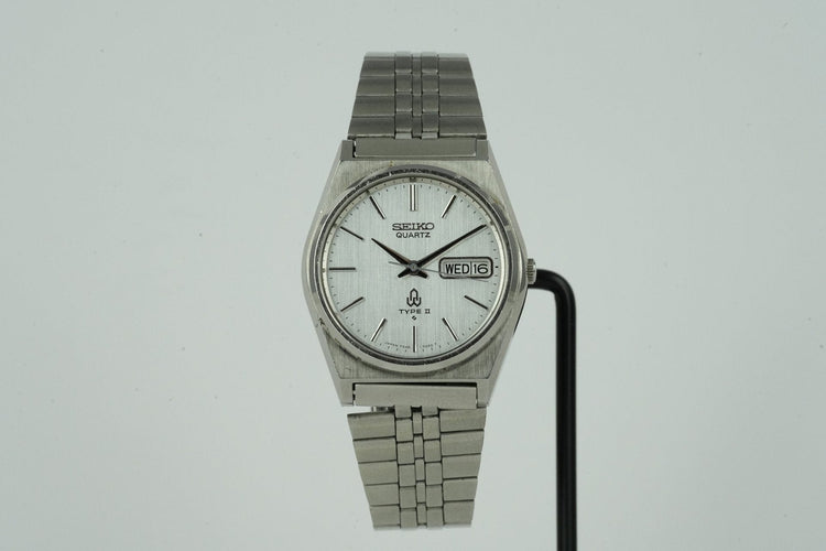 Seiko Type II Quartz - Montre en acier 58 Facettes TOT-01536