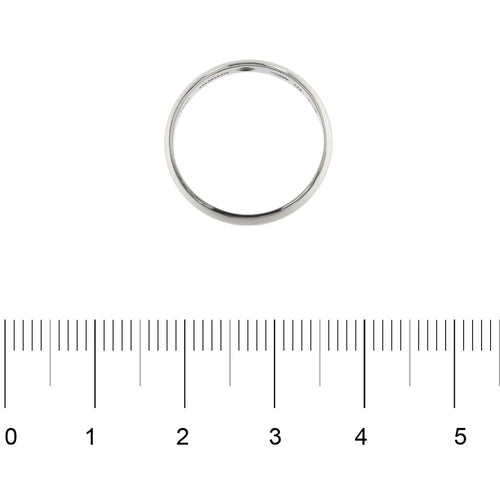 Bague Damiani PERSEMPRE - Alliance en platine 950 avec diamant 0,03 ct 58 Facettes 28199