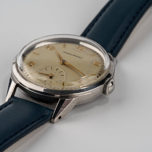 Movado Vintage - Montre 18126 en acier 58 Facettes TOT-02167