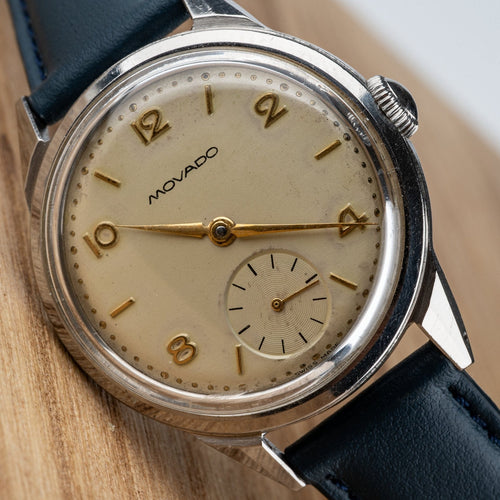 Movado Vintage - Montre 18126 en acier 58 Facettes TOT-02167