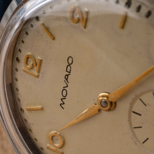 Movado Vintage - Montre 18126 en acier 58 Facettes TOT-02167