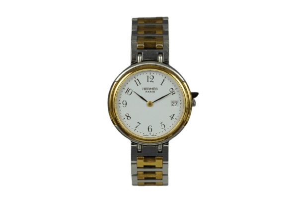 Hermès Windsor - Montre 61.03 en acier 58 Facettes TOT-11348