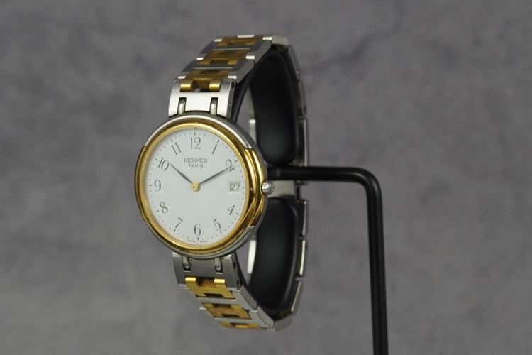 Montre Hermès Windsor - Montre femme en acier 58 Facettes TOT-11348