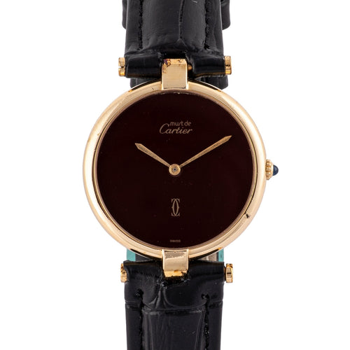 Cartier Must de Vendôme - Montre en plaqué or 58 Facettes TOT-01639