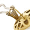 Boucles d'oreilles Boucles d’oreilles - Puces en or jaune et blanc 18 ct, perles mabé et diamants 58 Facettes 26824