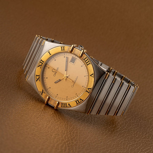 Montre Omega Constellation - Montre en or et acier 58 Facettes TOT-02214