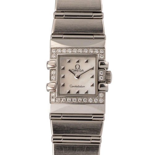 Omega Constellation Quadra - Montre femme en acier 58 Facettes TOT-02219